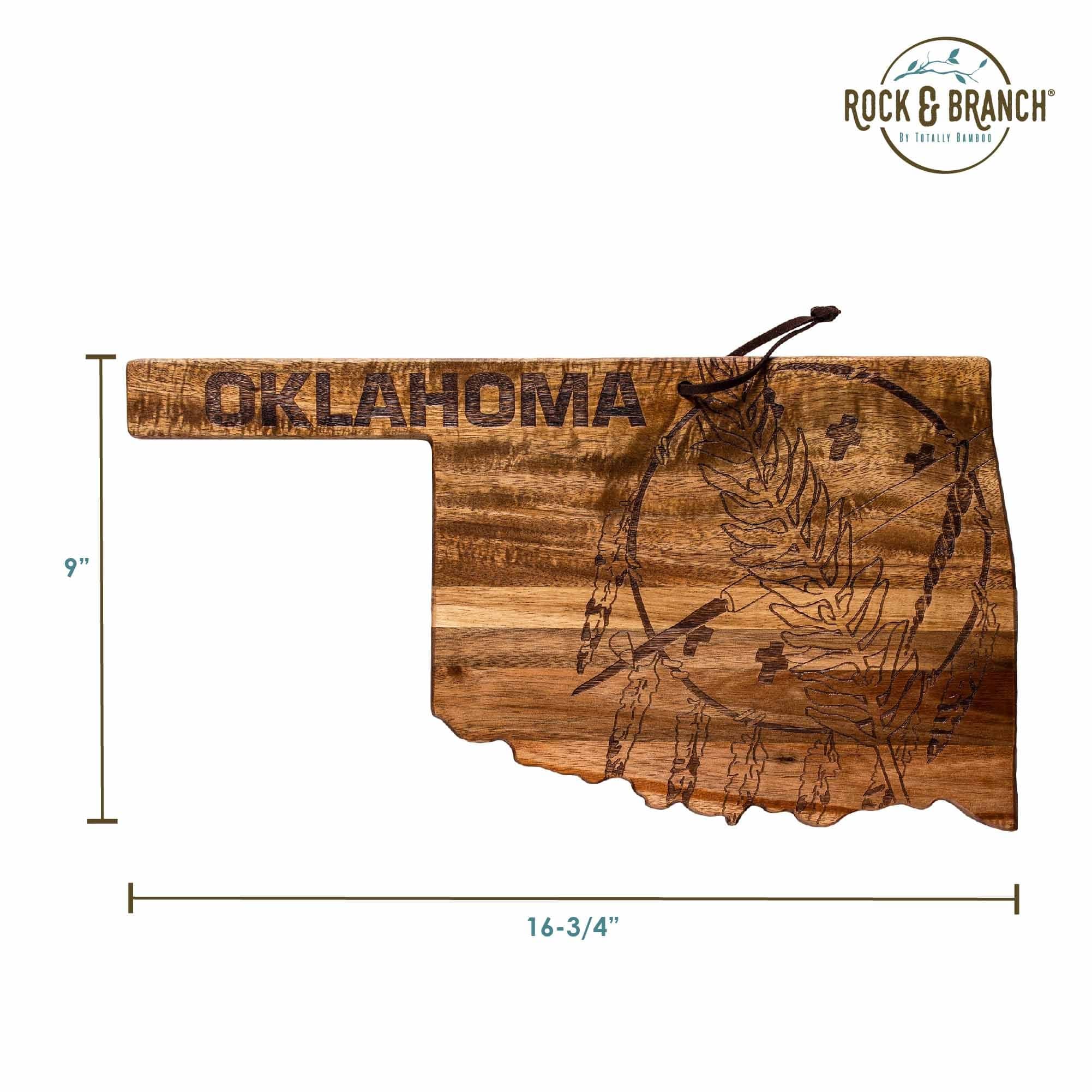 ROCK & BRANCH  
BY TOTALLY BANDED  

OKLAHOMA  

9" x 16-3/4"