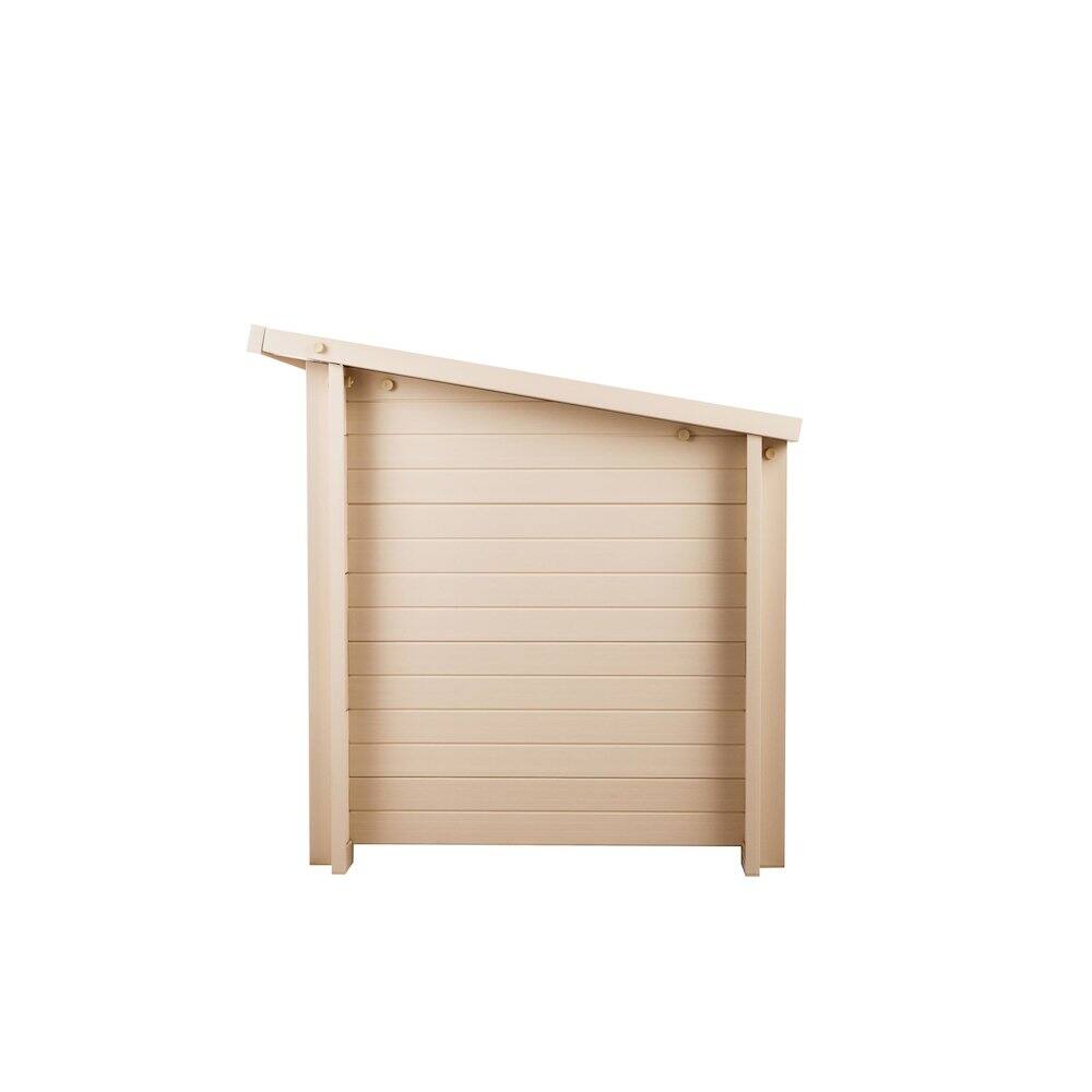Alt View 1. New Age Pet - ECOFLEX Fontana Chicken Barn in Tan - Maple.