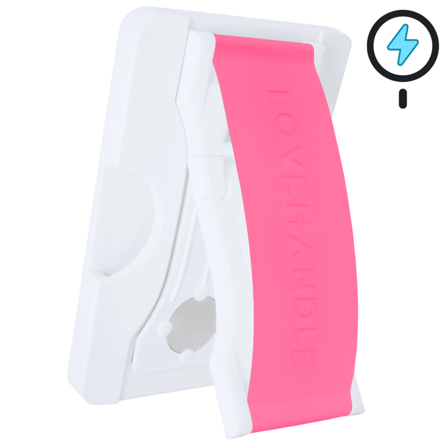 Many Phones Ringing LoveHandle PRO for MagSafe Universal Magnetic Wallet, Phone Grip ...