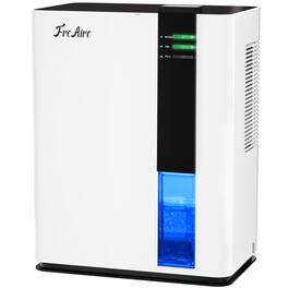 FreAire - 2 Pint Portable Dehumidifier for Home & Basement, 650 sq. ft,Automatic Shut-Off, White