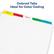 Colored Tabs
Ideal for Color Coding
PROFIT
SHARE
TRENDS
SALES
COSTS