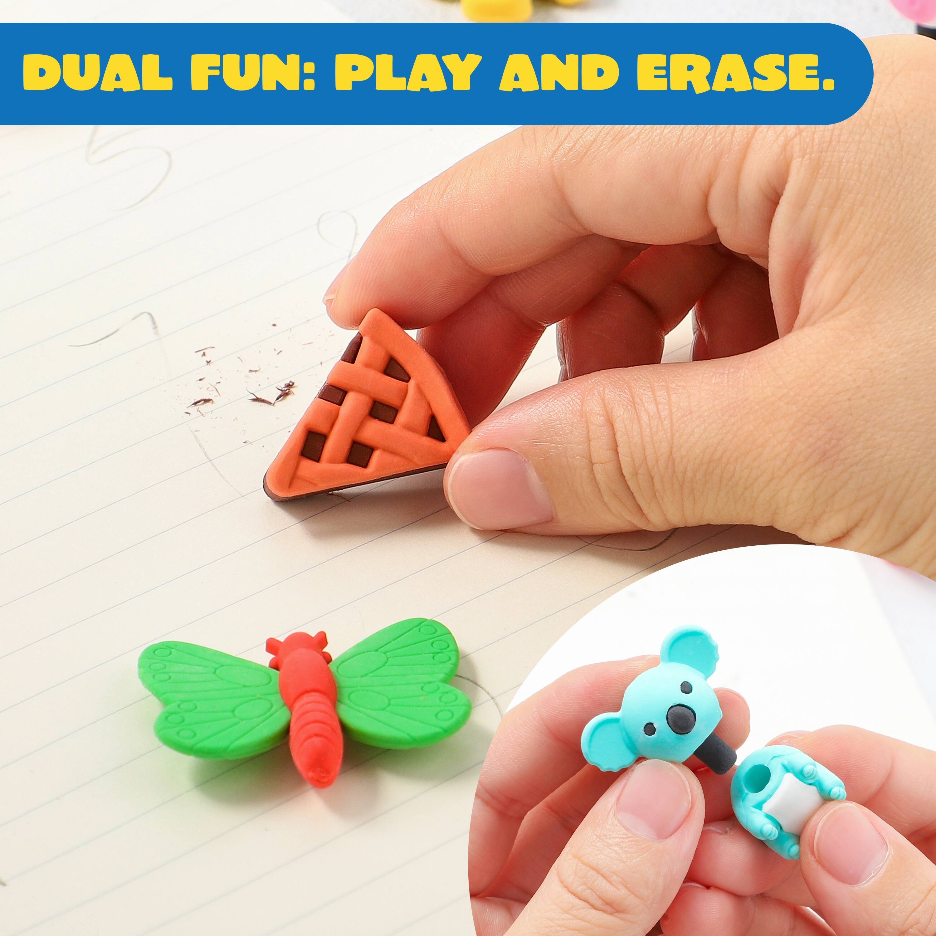 DUAL FUN: PLAY AND ERASE.