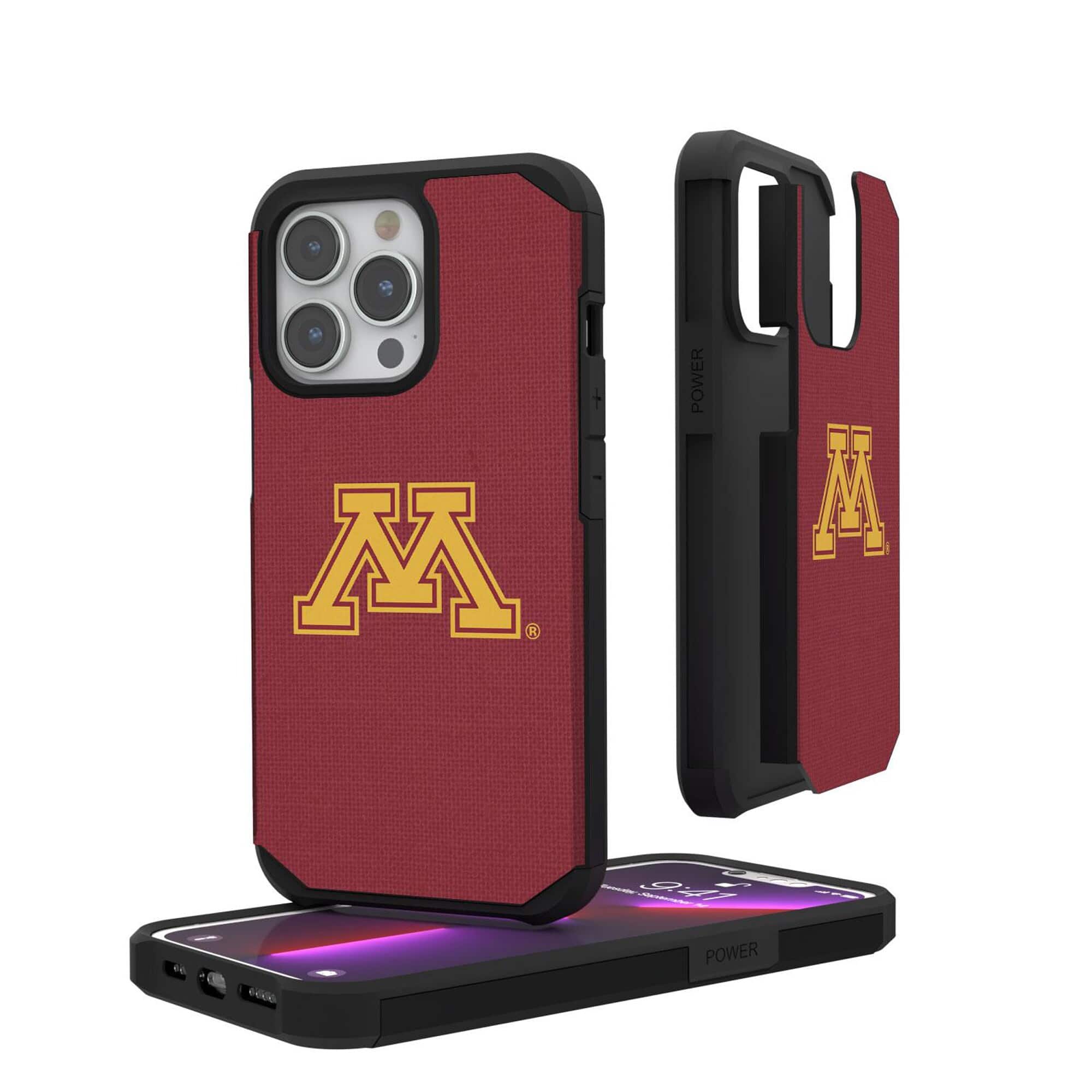 Keyscaper - NCAA - Minnesota Golden Gophers iPhone Rugged Case - 15 Plus - Black price history on PriceWatchPro