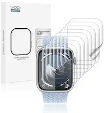 SODI Protector Set
Design: hello@sodi.design
Website: www.sodi.design
LEADER IN PROFESSIONAL PROTECTION
for Apple Watch S9/8/7
45mm
UVI: 57, 76, 88
Time: 15:00
Date: 04
Steps: 375, 19, 04