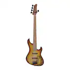 Front. Ibanez - Ibanez MDM1305NAB MDM 5str Electric Bass w/Bag - Natural Stained Amber Burst.