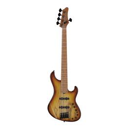Ibanez - MDM1305NAB MDM 5str Electric Bass w/Bag - Natural Stained Amber Burst