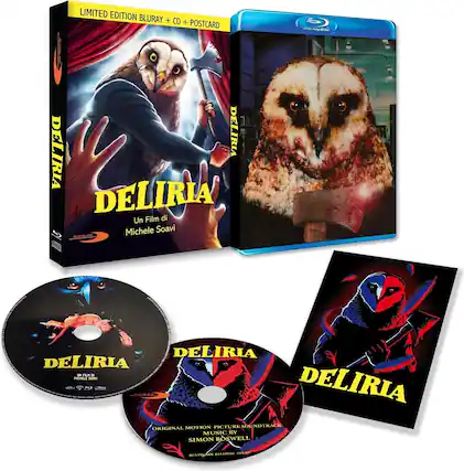 Front. Deliria (Limited Edition Includes CD Soundtrack and Postcards) - BLU-RAY.