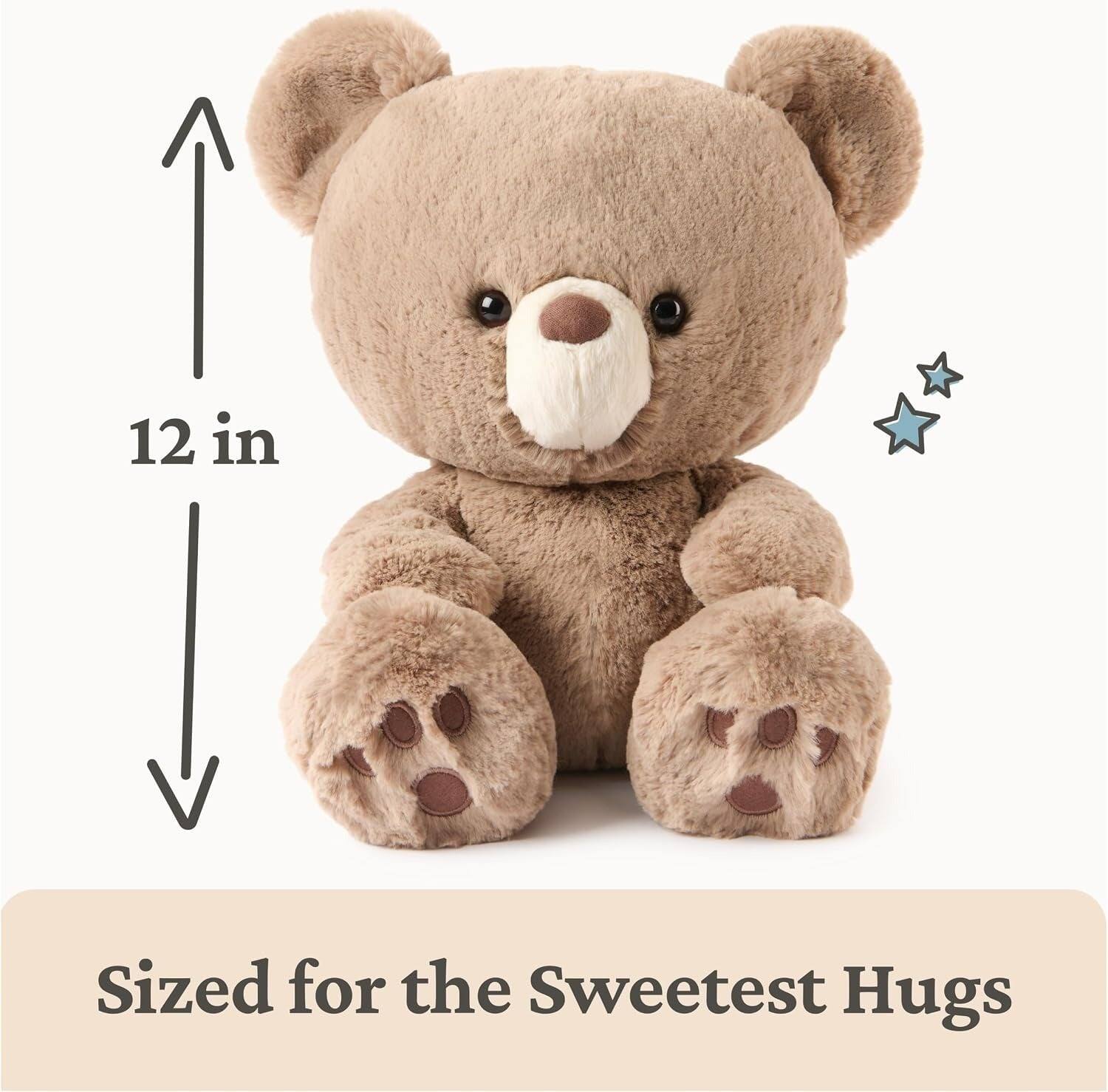 12 in  
Sized for the Sweetest Hugs