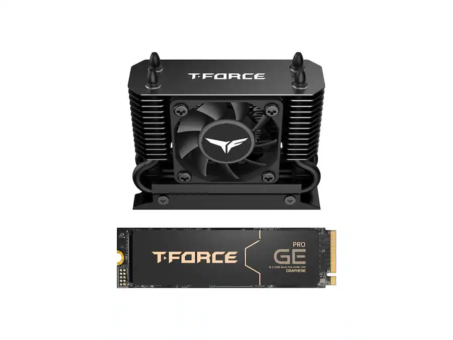 Team Group T FORCE GE PRO M.2 2280 4TB PCIe Gen 5.0x4 NVMe 2.0 SSD with ...