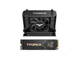 Team Group - T-FORCE GE PRO M.2 2280 4TB PCIe Gen 5.0x4 NVMe 2.0 SSD with DRAM Cache and AirFlow