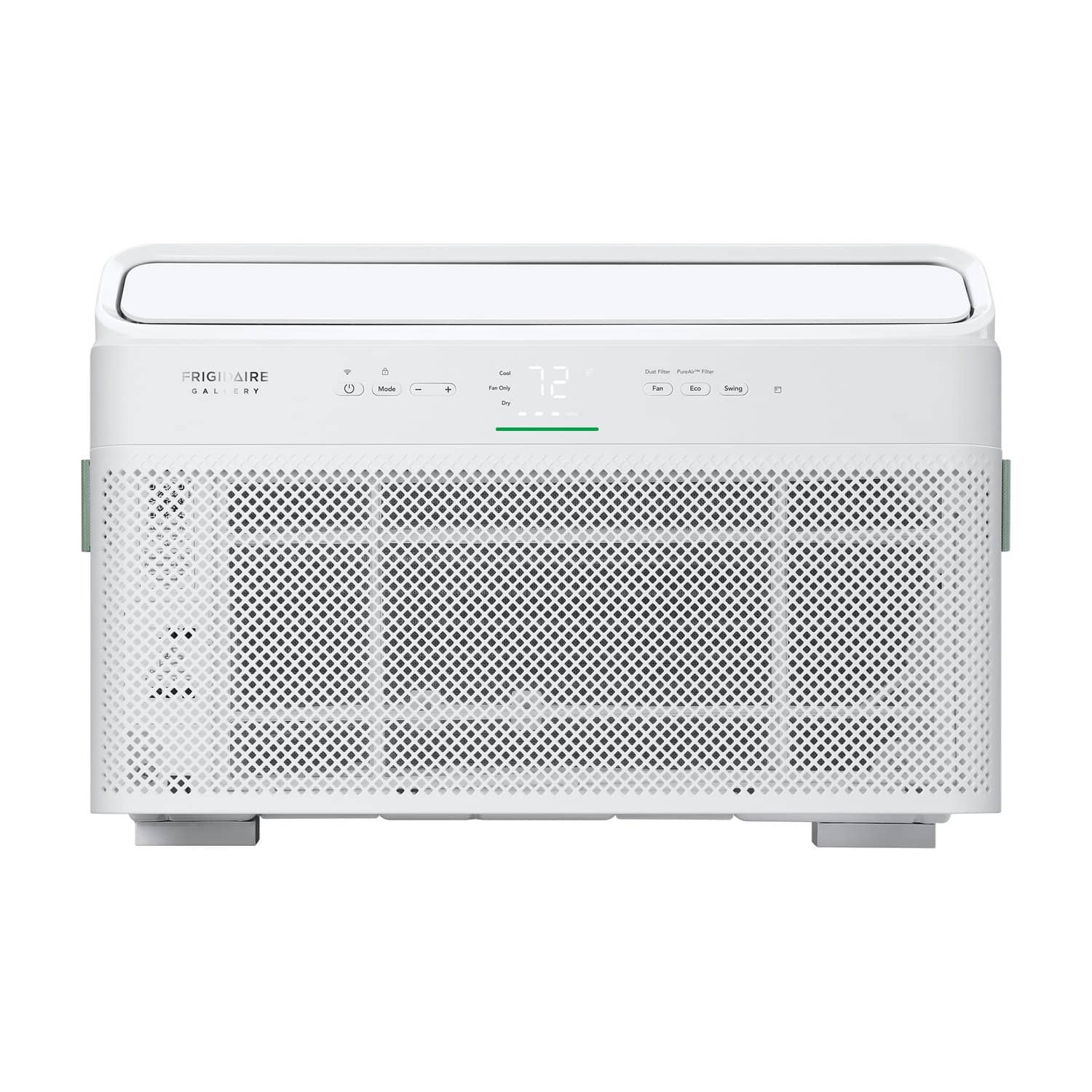 Frigidaire - Gallery 450 Sq. Ft. 10,000 BTU Smart Inverter Window Air Conditioner with Remote - White