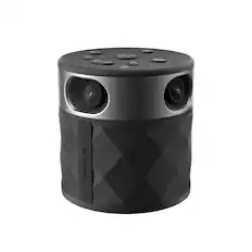 Front. PANOCORE - 360° Meeting Camera, Built-in Speaker and Microphone Array, Automatic Speaker Focus, 1080p Video, AI Voice Isolation - Black/Gunmetal.