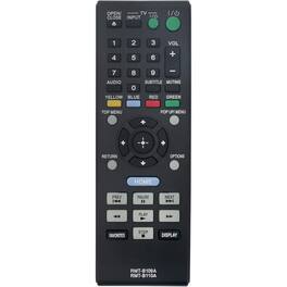 ZdalaMit - Replacement Remote RMT-B109A RMT-B110A for Sony BLU-RAY DISC DVD Player BDP-BX58 BDP-BX38 BDP-BX58 S580 BDP-S480 - Black
