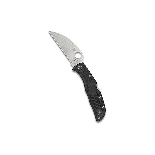 Front. Spyderco - Spyderco Endela Wharncliffe Lightweight Knife with VG-10 Stainless Steel.