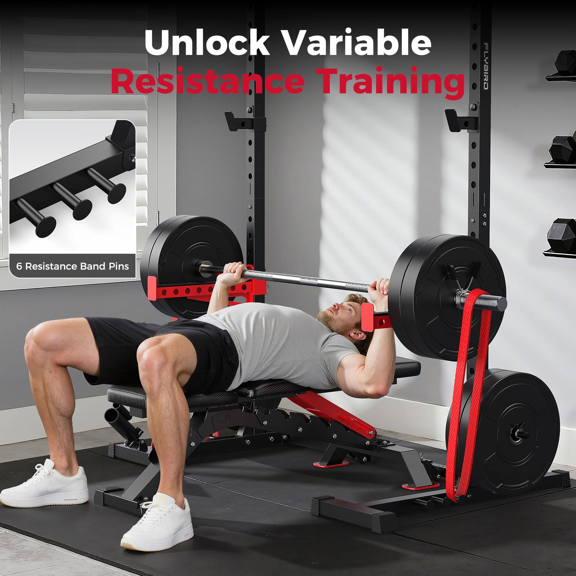 Unlock Variable Resistance Training

6 Resistance Band Pins