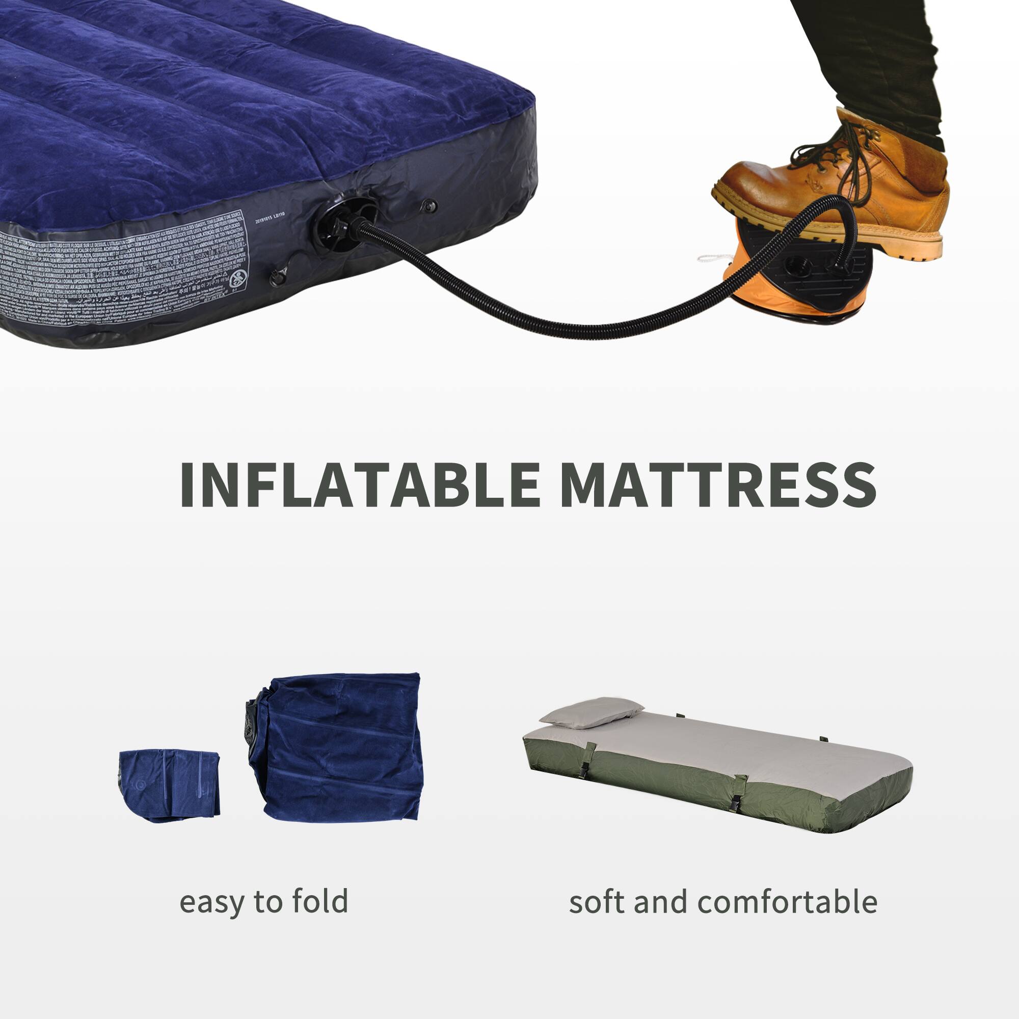 INFLATABLE MATTRESS
easy to fold
soft and comfortable