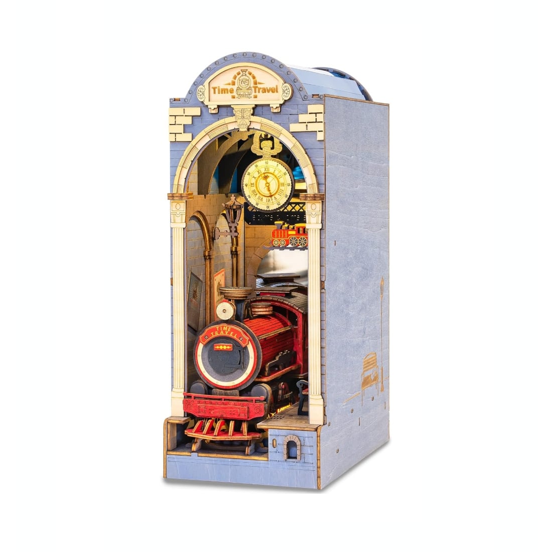 3D Puzzle - DIY 3D Book Nook Kit: Time Travel 258 pieces