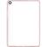 Alt View 11. SaharaCase - Clear Case with Glass Screen Protector for Apple® iPad® 9.7" - Clear Rose Gold.