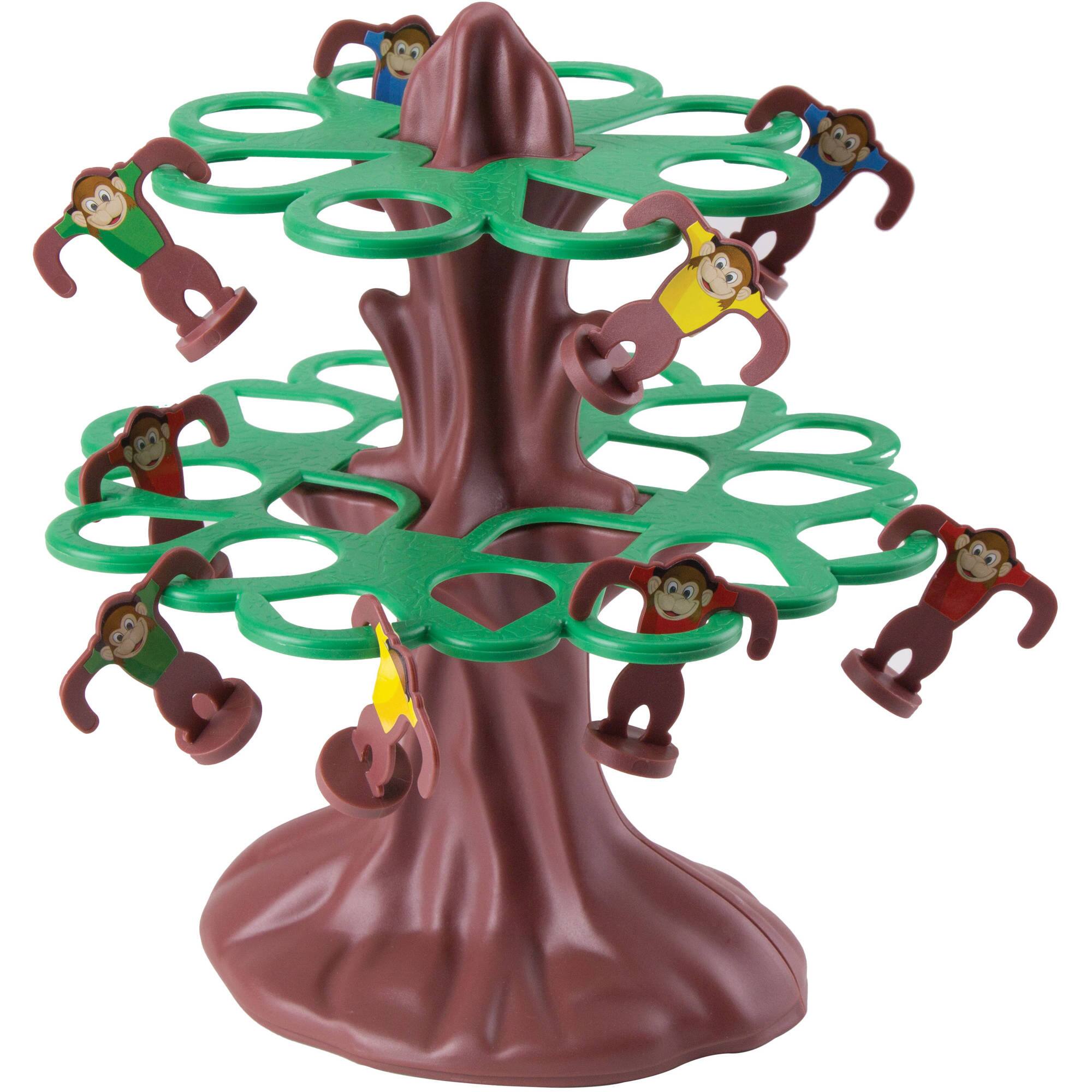 Alt View 3. Hasbro - Jumpin Monkeys Game Board Game - Contains 2 Circles of Leaves - Multi.