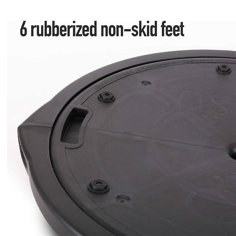 6 rubberized non-skid feet

MADE IN USA