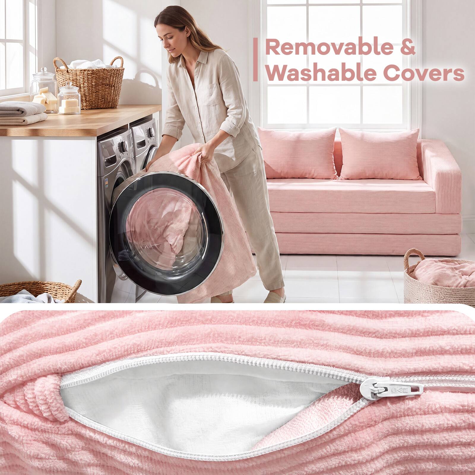 Removable & Washable Covers