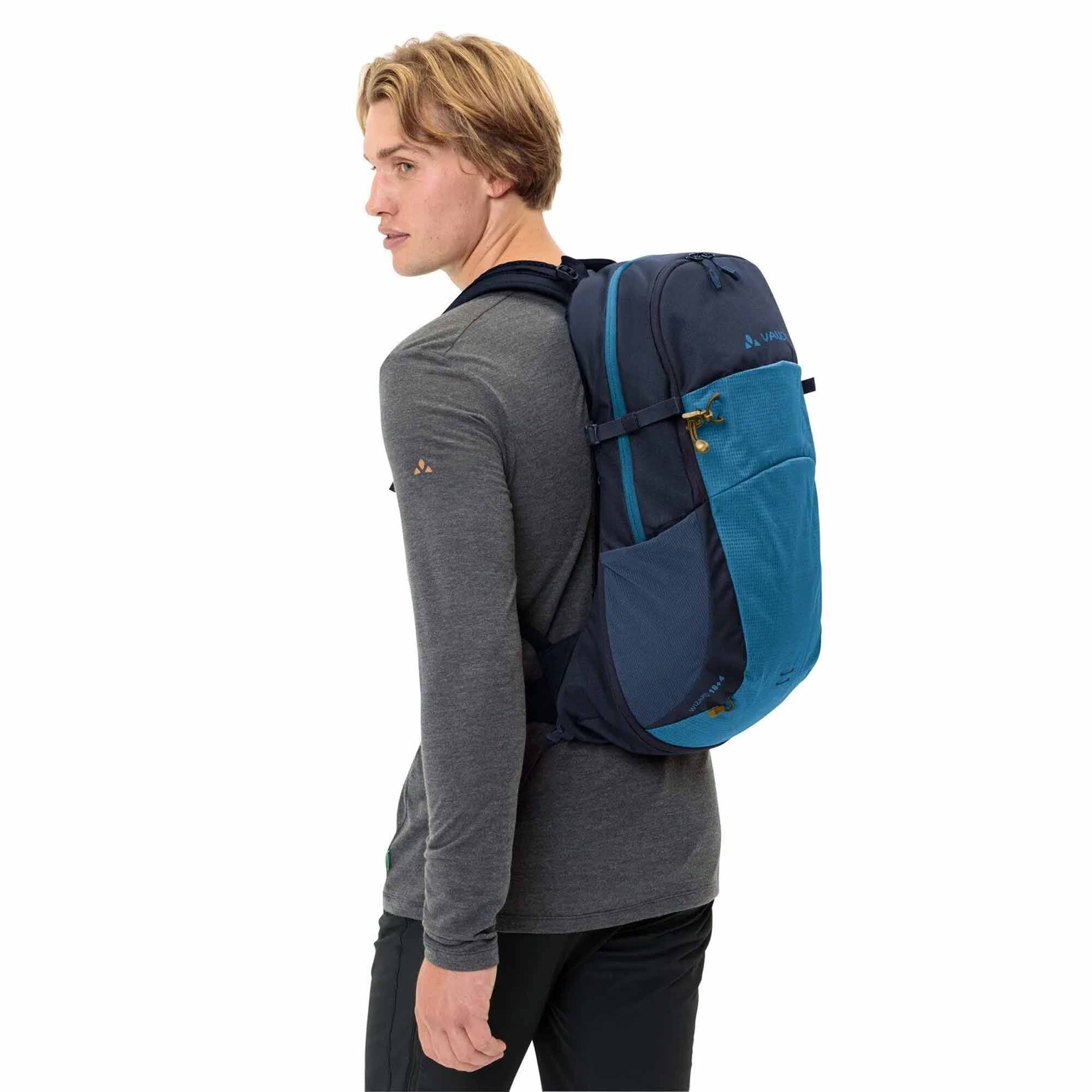 Alt View 6. VAUDE - Vaude Wizard 18+4 Hiking Backpack - Kingfisher - Kingfisher.