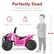 Perfectly Sized
Scaled down and built tough to accommodate your child as they grow
Ages 1.5-3
44 lbs. Capacity
30-40"