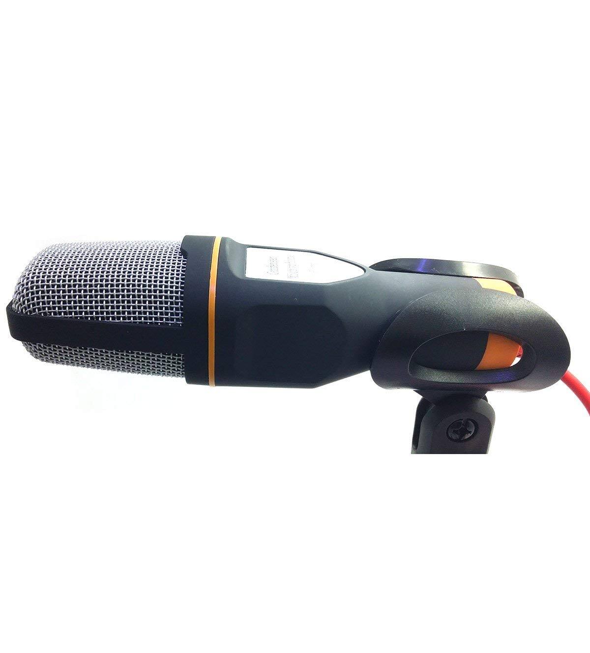 Alt View 2. Cedar Assembly - Professional Cardioid Condenser Microphone With Tripod Stand For Pc Laptop Ipad Android Phones Tablets And Rec - Default.