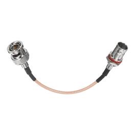 Unique Bargains - 0.33FT 3G-SDI Cable BNC Male to Female HD-SDI RG179 Coaxial Video Jumper for CCTV Monitor - Orange