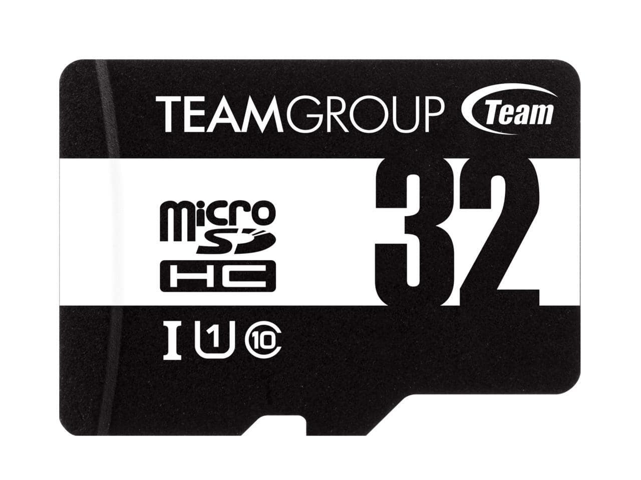 Team Group - Team 32GB microSDHC UHS-I/U1 Class 10 Memory Card with Adapter, Speed Up to 100MB/s (TUSDH32GCL10U03)