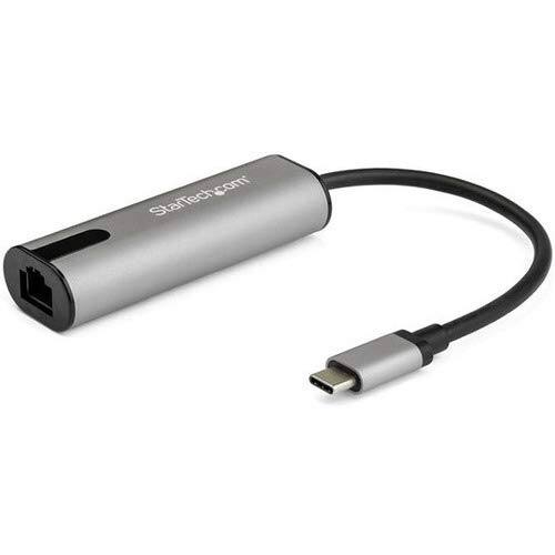 Front. Startech - USB 3.0 Type-C to 2.5 Gigabit Ethernet Adapter - 2.5GBase-T - Dual Color.