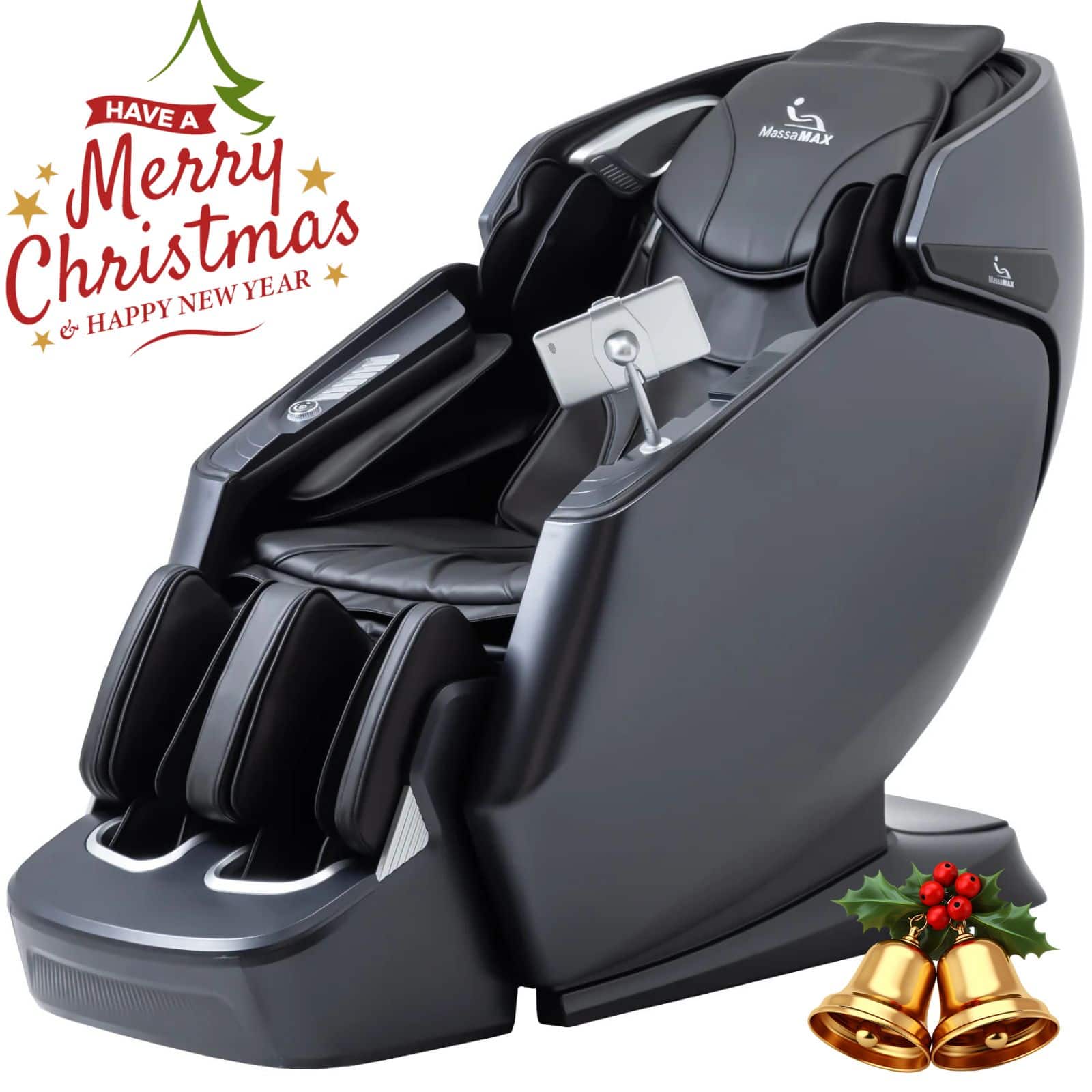 MassaMax A675 4D Massage Chair with Flexible Track,Auto Footrest