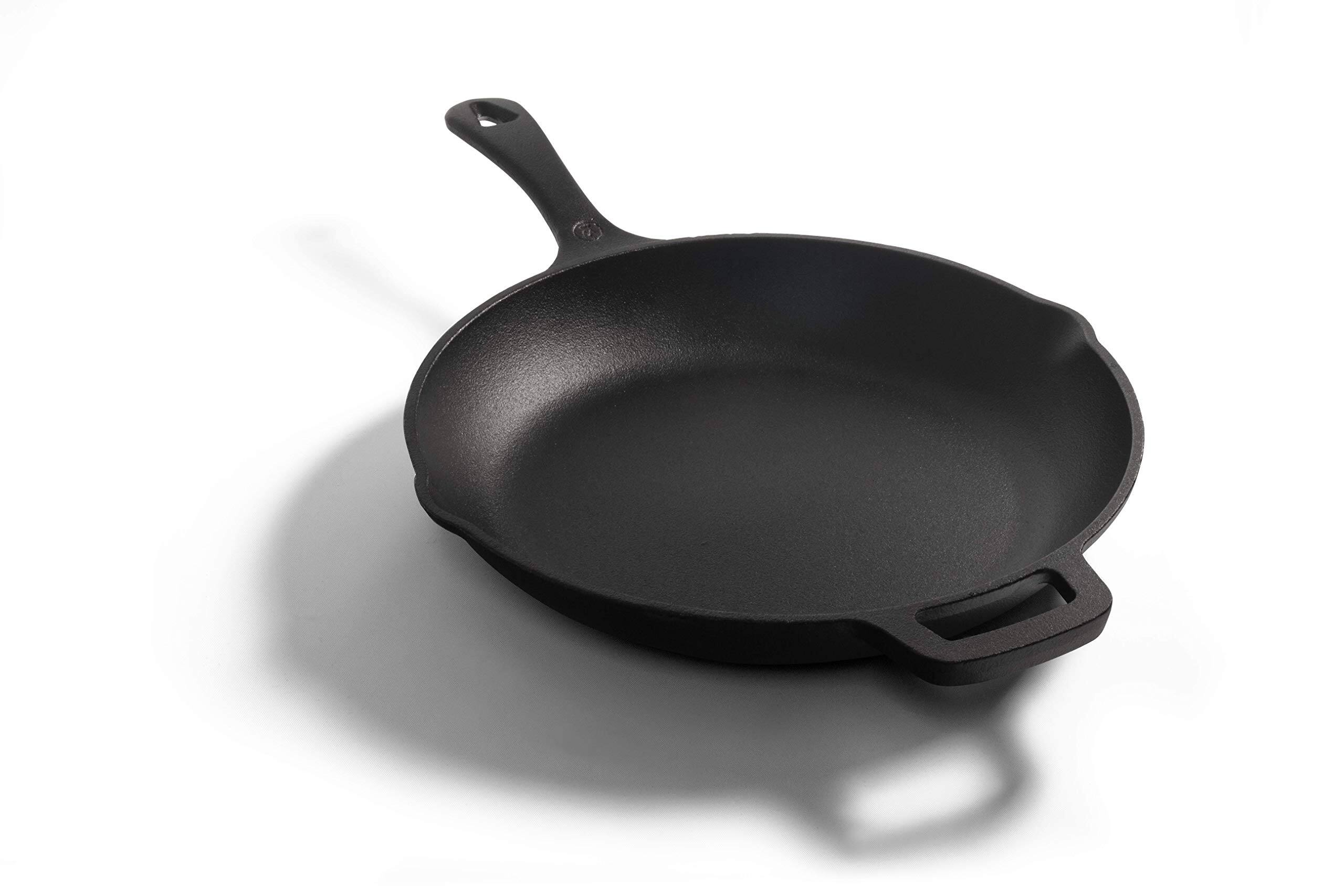 Left. Commercial Chef - COMMERCIAL CHEF 10 Inch Sauté Skillet - Black.