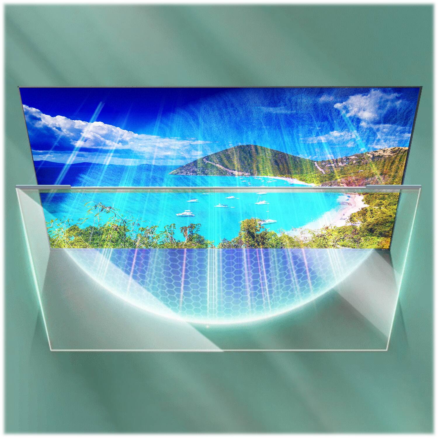 Alt View 13. SaharaCase - ZeroDamage 86" TV Screen Protector - Clear Anti-Blue.