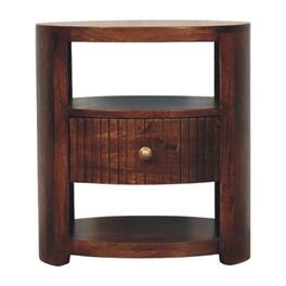 Artisan Furniture - Solid Wood Bordeaux Bedside - Brown