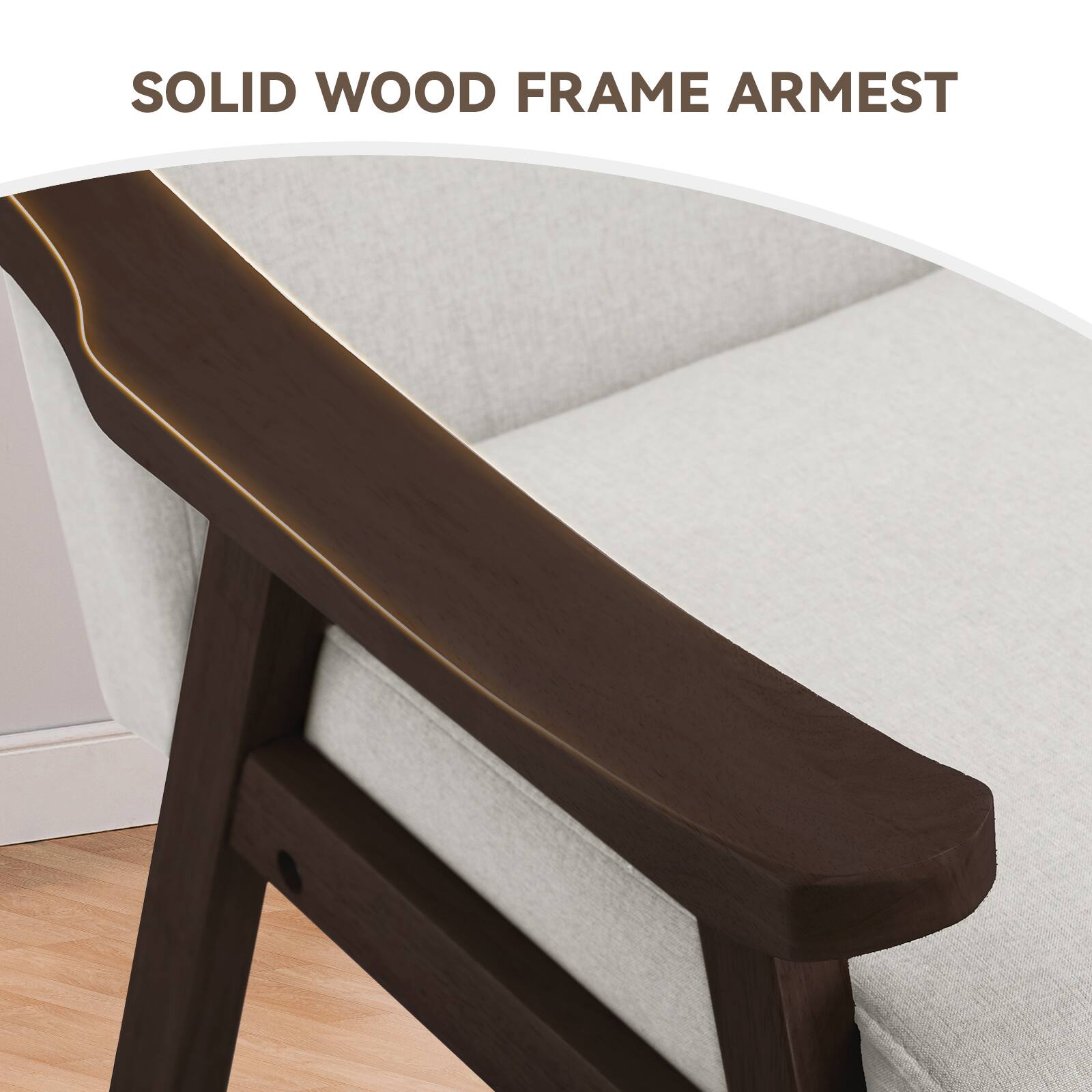 SOLID WOOD FRAME ARMEST