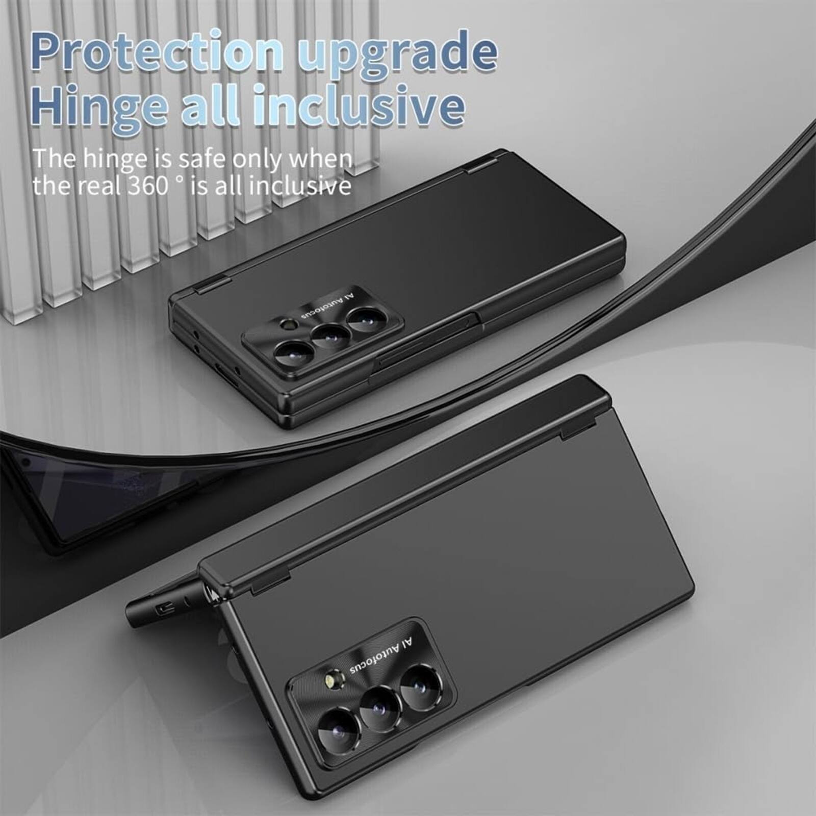 Protection upgrade  
Hinge all inclusive  
The hinge is safe only when the real 360° is all inclusive