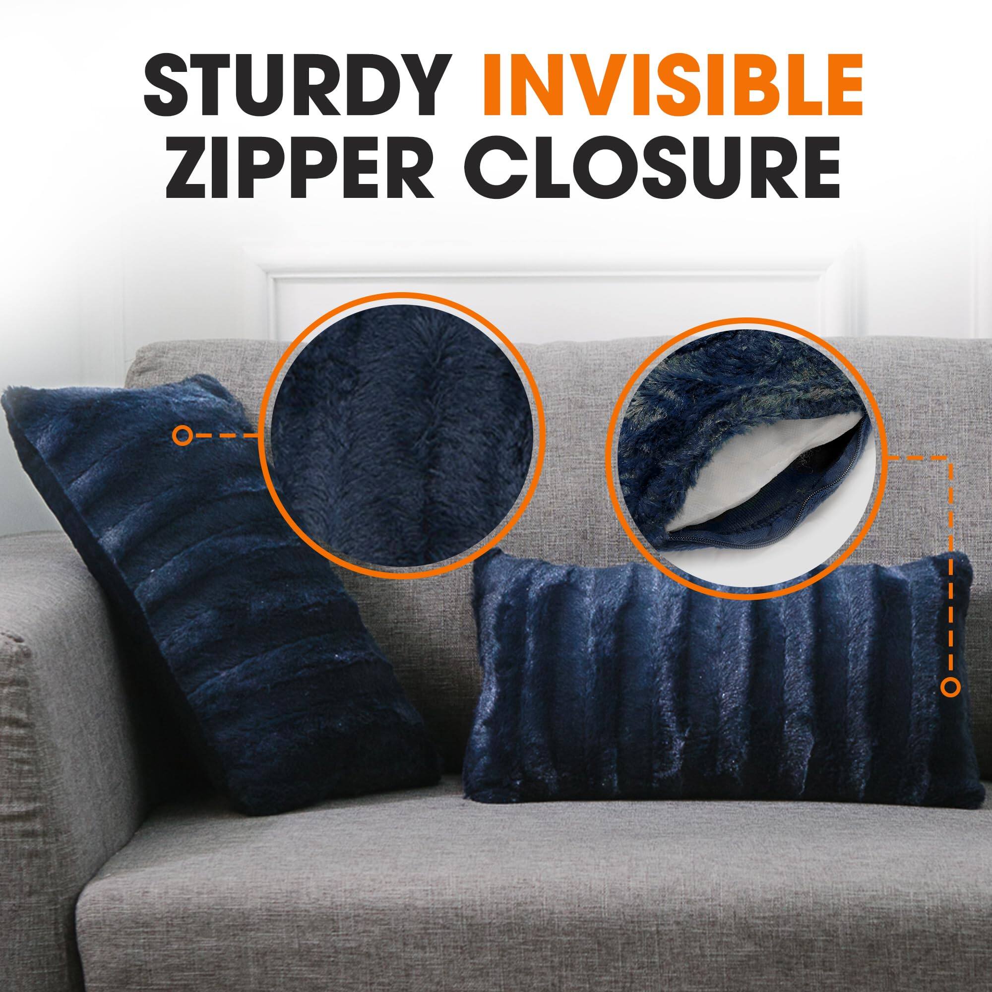 STURDY INVISIBLE ZIPPER CLOSURE