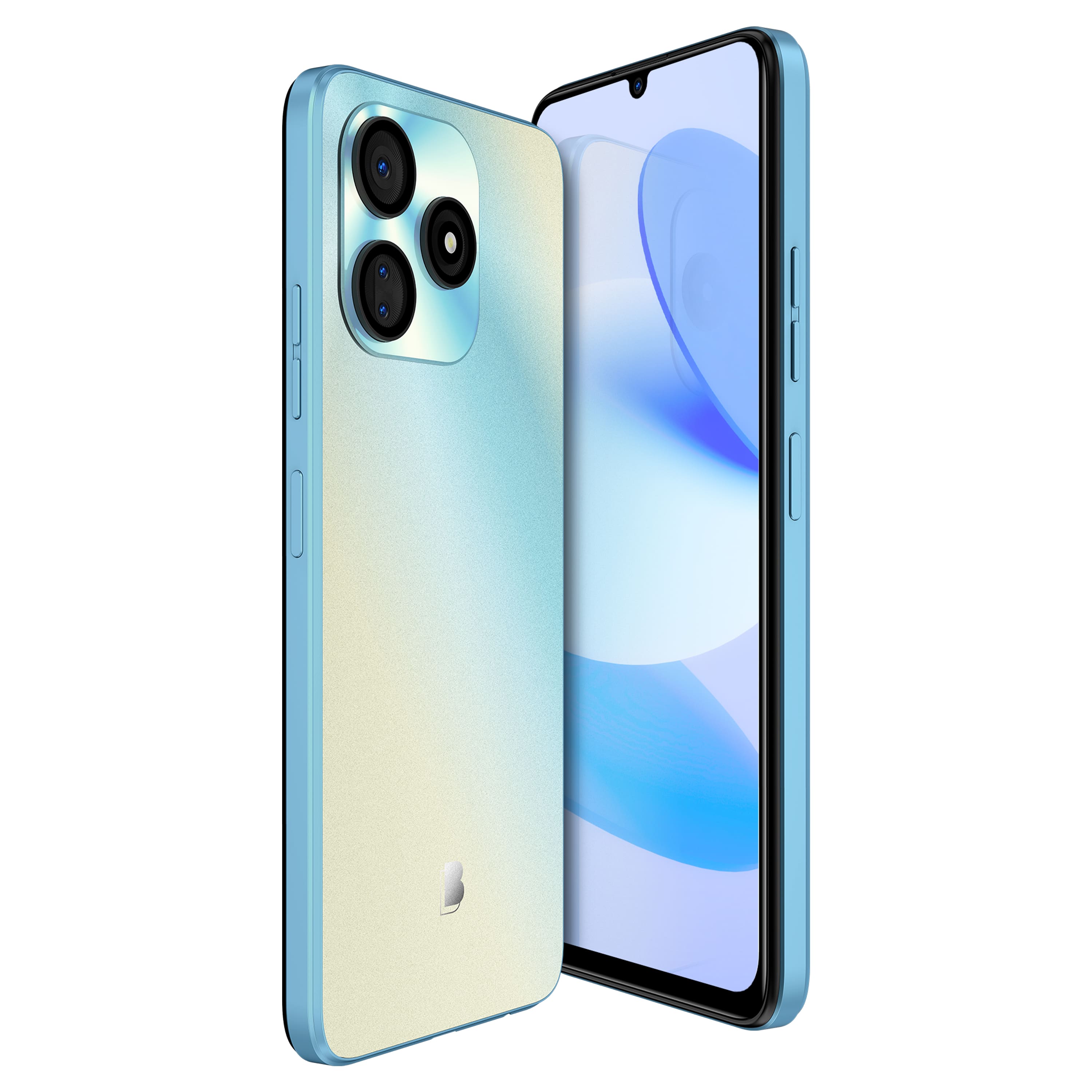 Angle. BLU - G64L 64GB (Unlocked) - Pearl.