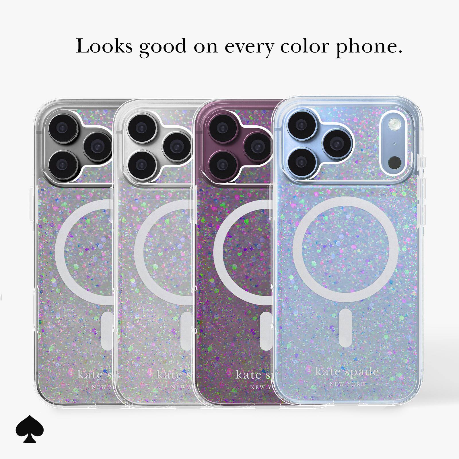 Looks good on every color phone.

ODD TELL kate SE kate's kate st kate spade NE W YORK NEWSY NEW.Y NEW Y