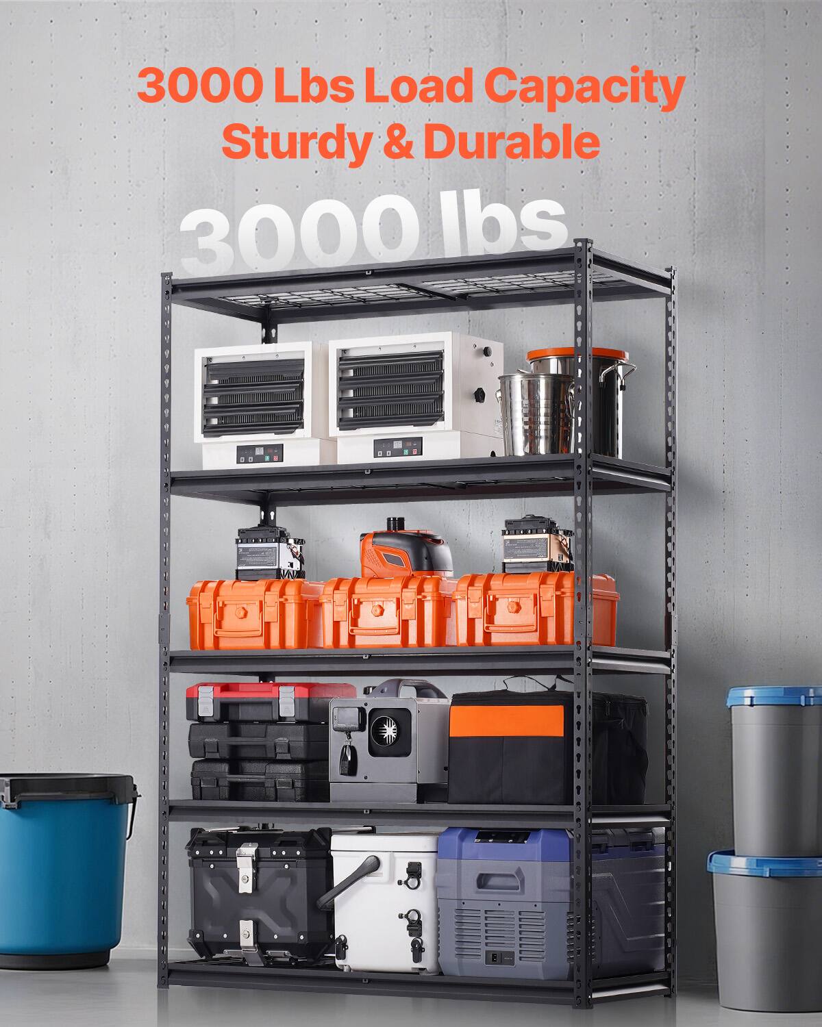 3000 Lbs Load Capacity, 3000 lbs, Sturdy & Durable