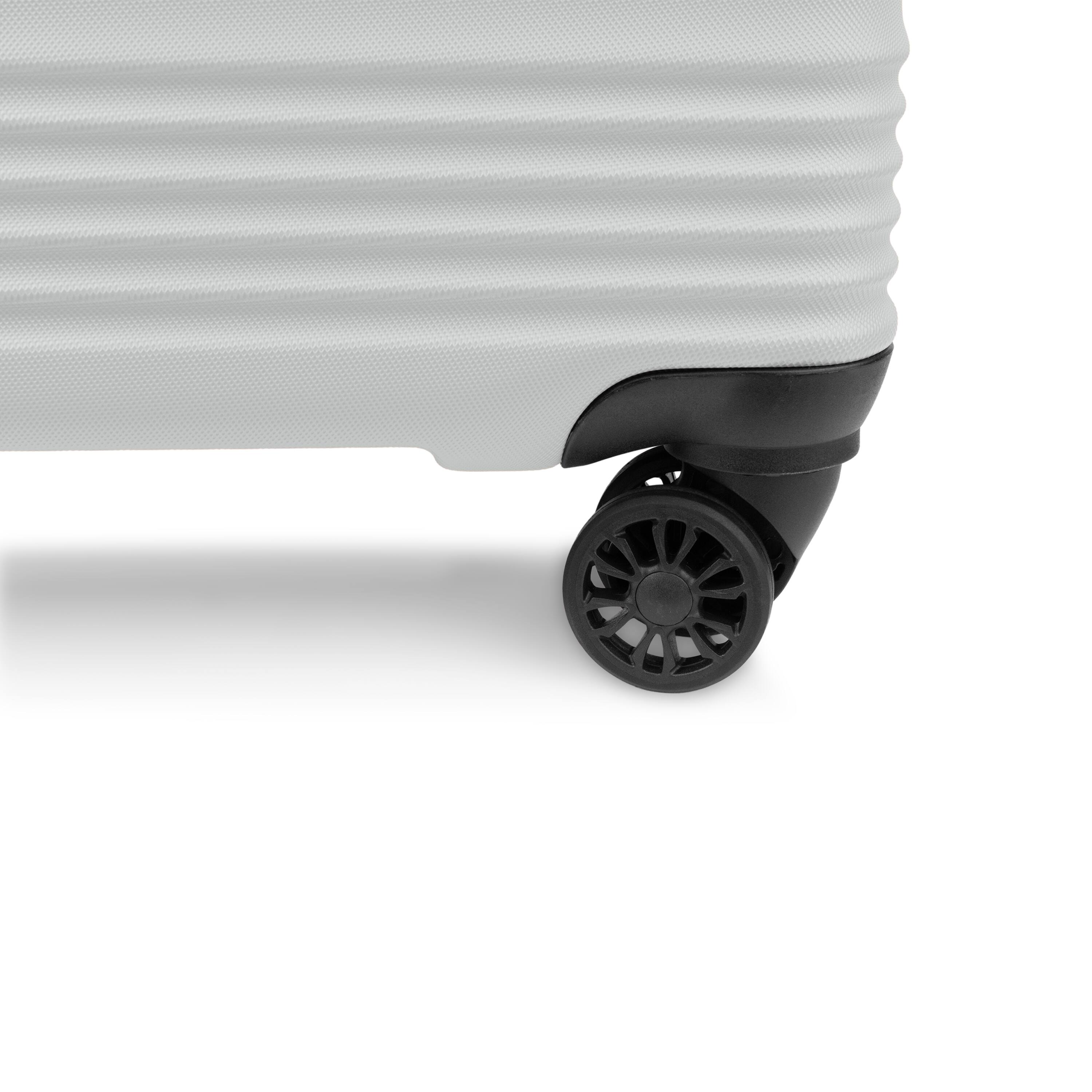 Alt View 5. Swiss Mobility - Swiss Mobility YVR 3 piece Hardside Luggage set - LGREY.