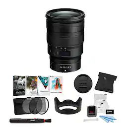 Nikon - Nikkor Z 24-70mm f/2.8 S Lens with Filters, Software and Accessory Bundle