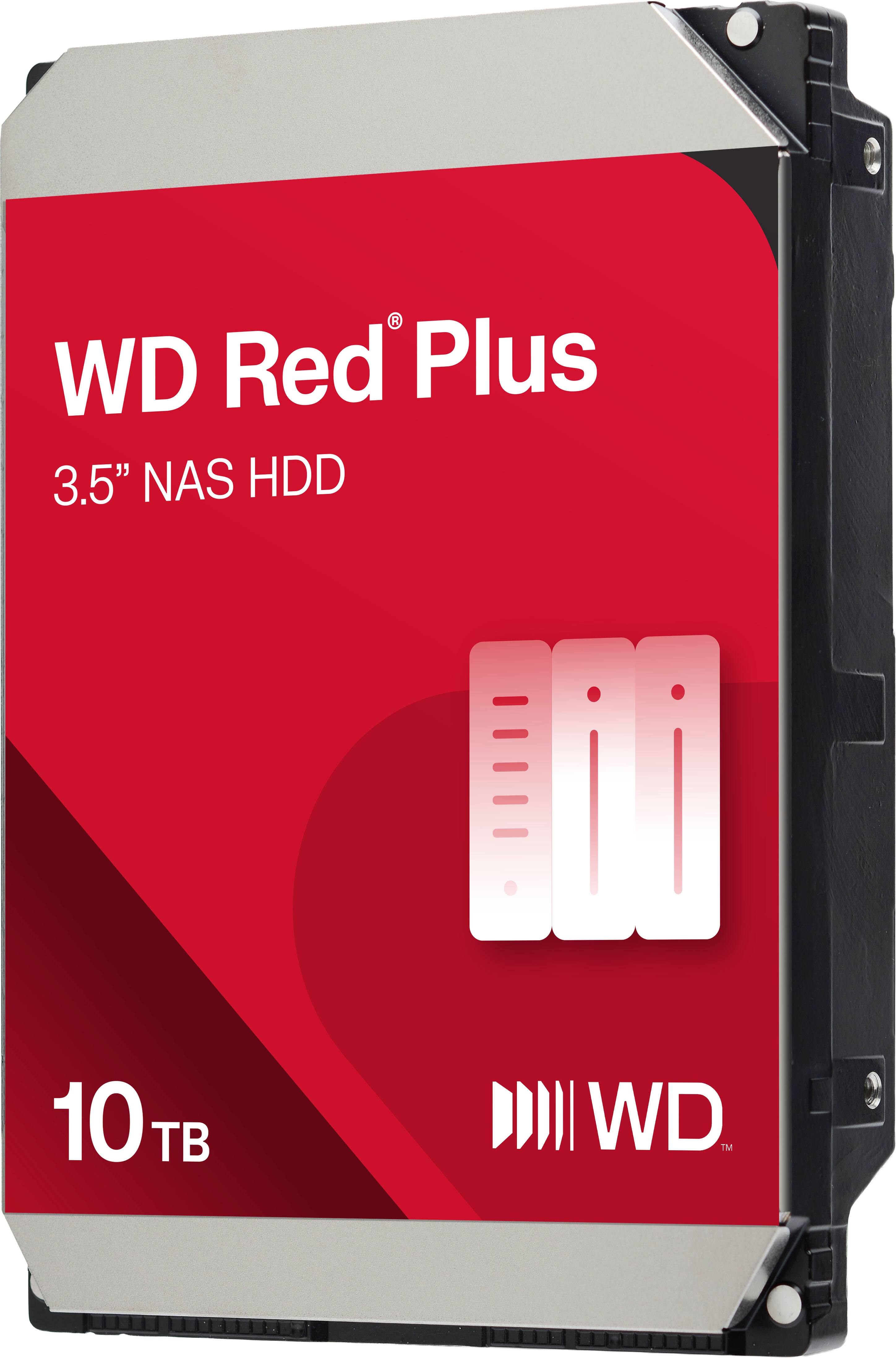 WD Red Plus 3.5" NAS HDD 10 TB