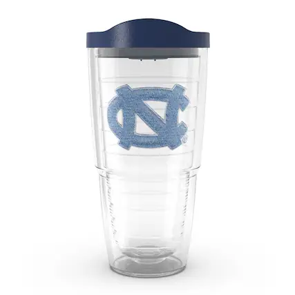 Front. Tervis - North Carolina Tar Heels 24oz. Emblem Classic Tumbler - Multicolor.
