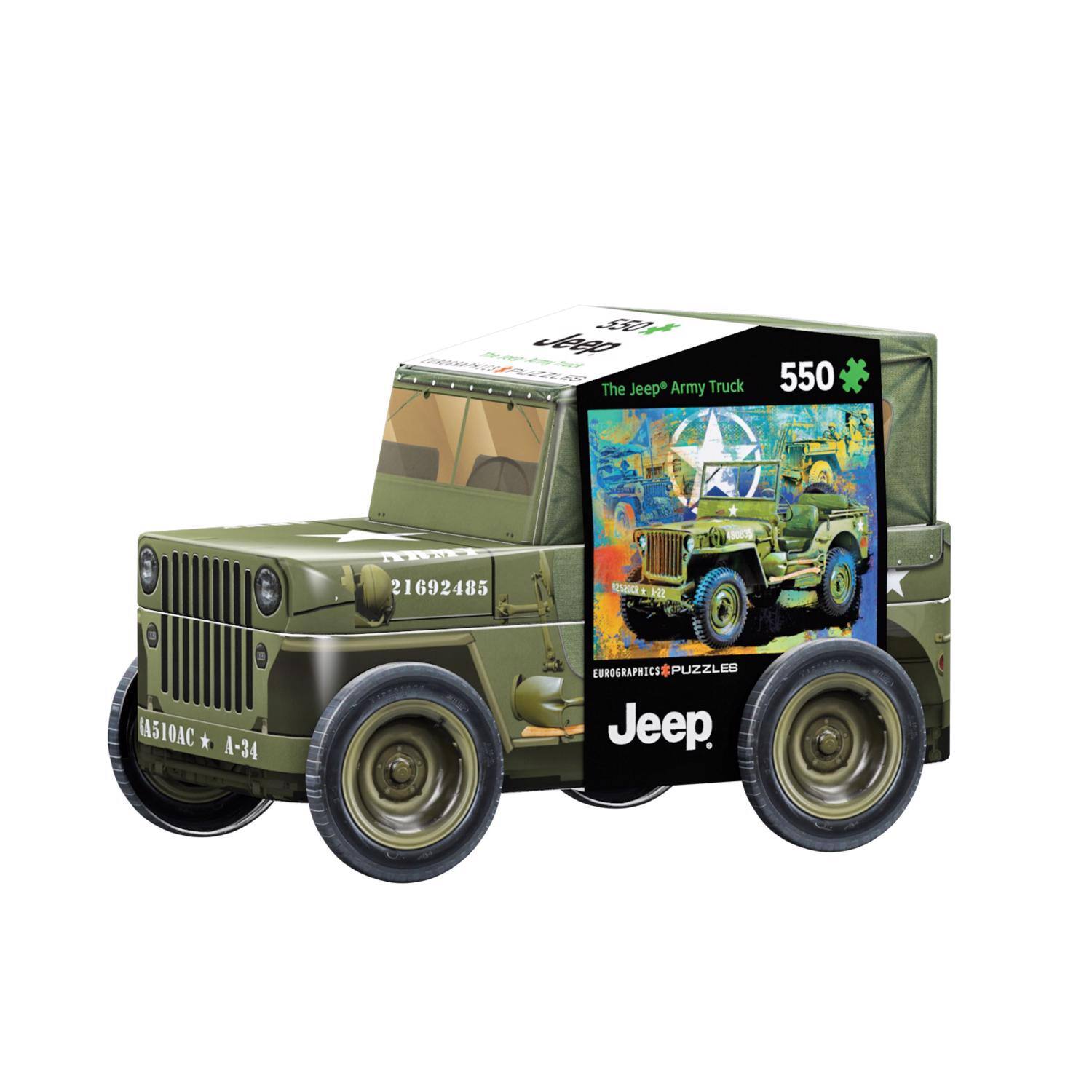 The Jeep Army Truck 550  
21692485  
1SR  
A-34  
EUROGRAPHICS PUZZLES  
Jeep