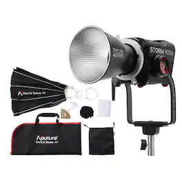 Aputure - STORM 400x (V-Mount) (US) Bundle with 35-Inch Softbox and Carrying Bag
