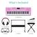 What's Included
x1 Keyboard
x1 Headphone
x1 Holder
x1 Stand
x1 Microphone
x1 Chair