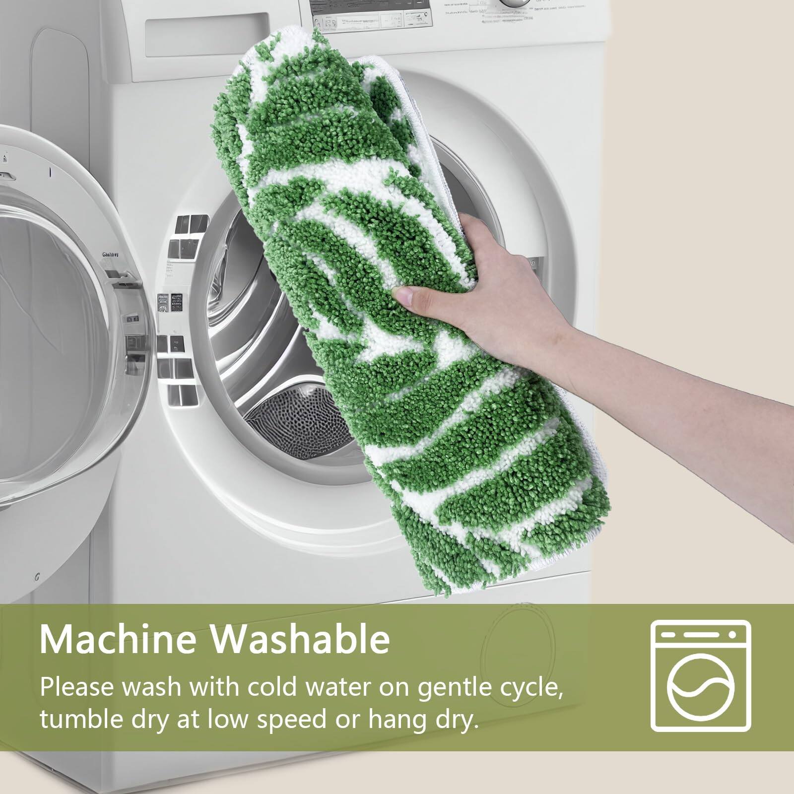 Machine Washable  
Please wash with cold water on gentle cycle, tumble dry at low speed or hang dry.