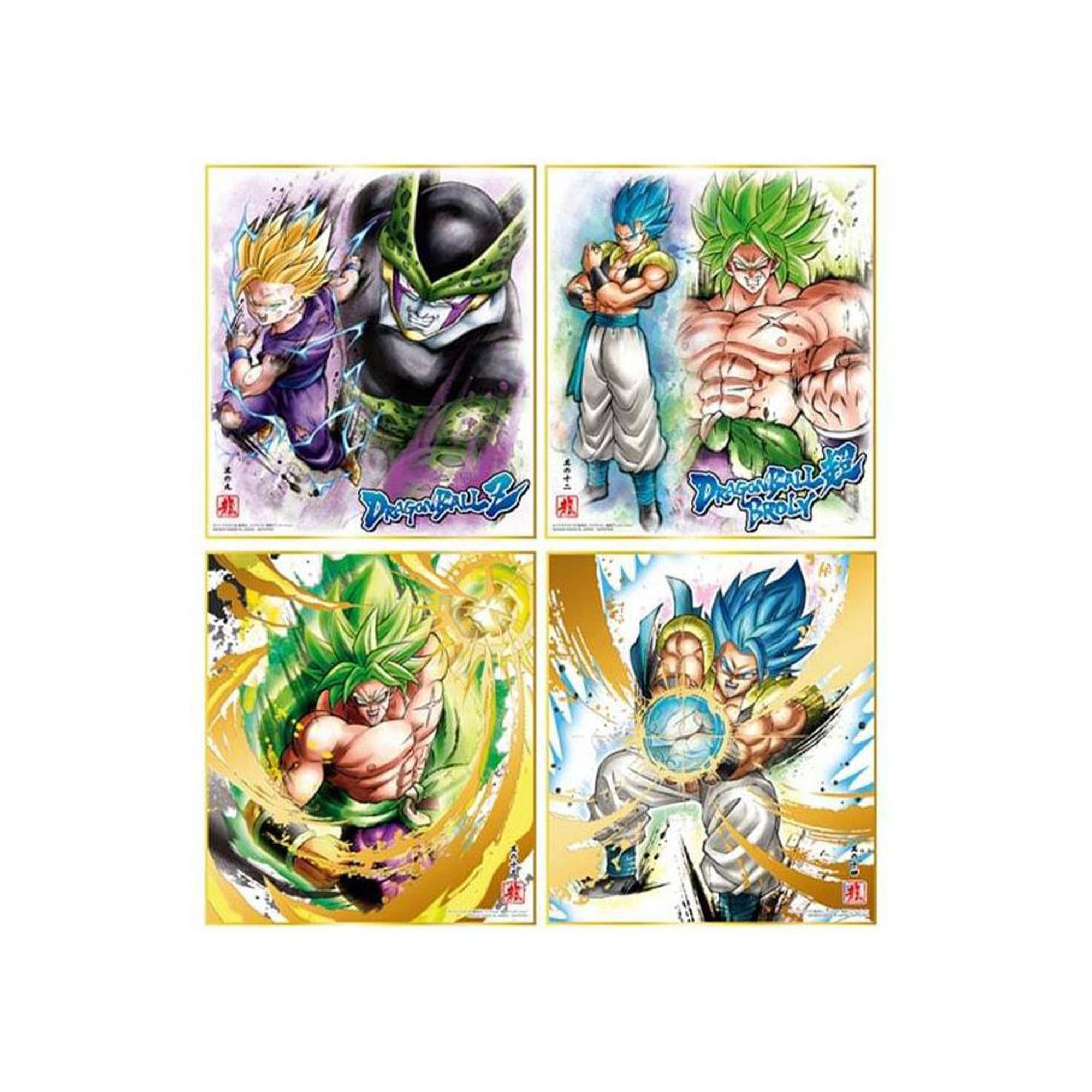 Sure, here is the corrected and grouped text from the image:

1. Dragon Ball Z
2. Dragon Ball Z
3. Dragon Ball Z
4. Dragon Ball Z

The text "DusnBu u Docsaut BROLY" appears to be a mix of unrelated words and does not seem to be part of the image's content.